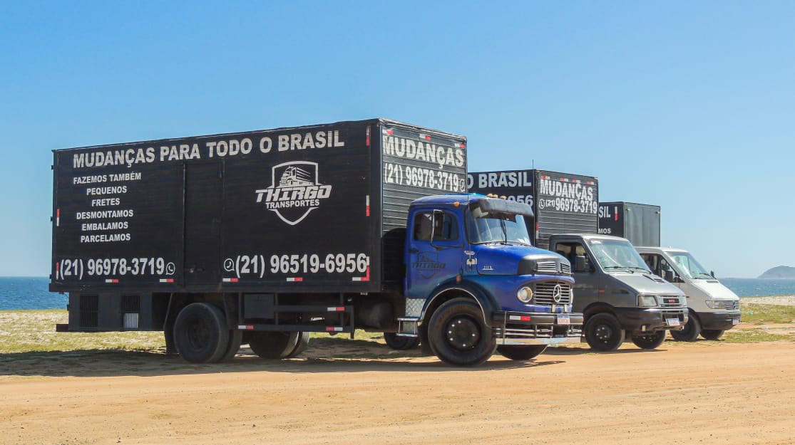 Caminhão de mudança Thiago Mudanças